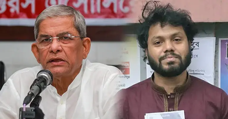 মির্জা ফখরুল ও ওসমান হাদি